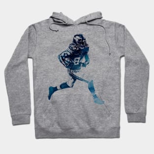 Football Player EPIC abstract stencil style for all the gridiron fans Hoodie